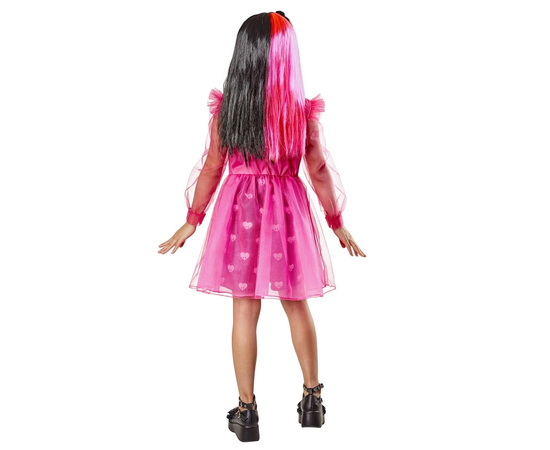 Zestaw dla dziewczynki Monster high Draculaura (sukienka, satynowa muszka, opaska), rozm. M